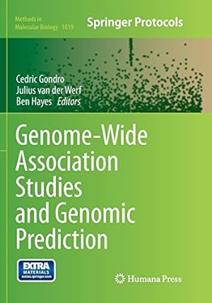 Bild des Verkufers fr Genome-Wide Association Studies and Genomic Prediction (Methods in Molecular Biology) [Paperback ] zum Verkauf von booksXpress