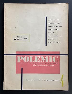 Image du vendeur pour Polemic 4 (July - August 1946) mis en vente par Philip Smith, Bookseller