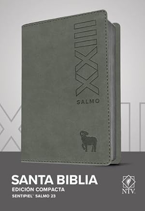 Bild des Verkufers fr Santa Biblia NTV, Edici³n compacta, Salmo 23 (SentiPiel, Gris) (Spanish Edition) [Imitation Leather ] zum Verkauf von booksXpress