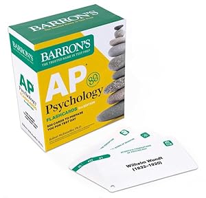 Immagine del venditore per Ap Psychology Flashcards : Up-to-date Review + Sorting Ring for Custom Study venduto da GreatBookPrices