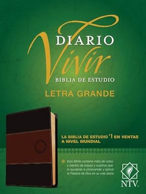 Image du vendeur pour Biblia de estudio del diario vivir NTV, letra grande (Spanish Edition) [Imitation Leather ] mis en vente par booksXpress