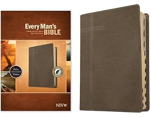Seller image for Every Man's Bible NIV (LeatherLike, Pursuit Granite, Indexed) [Imitation Leather ] for sale by booksXpress