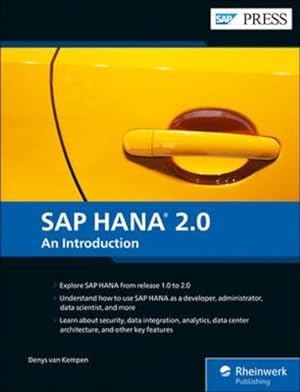 Seller image for SAP HANA 2.0: An Introduction (SAP PRESS) by Denys van Kempen [Hardcover ] for sale by booksXpress