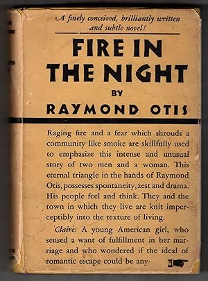 Bild des Verkufers fr Fire in the Night zum Verkauf von Ken Sanders Rare Books, ABAA