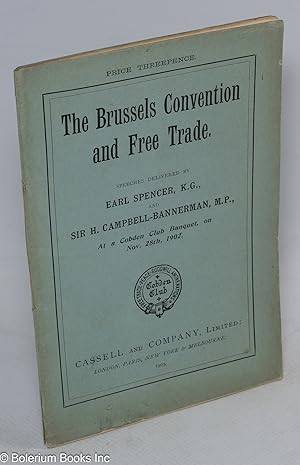 Bild des Verkufers fr The Brussels Convention and Free Trade zum Verkauf von Bolerium Books Inc.
