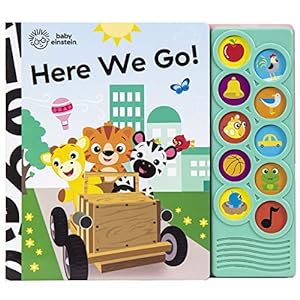 Seller image for Baby Einstein - Here We Go! 10-Button Sound Book - PI Kids by Emily Skwish [Board book ] for sale by booksXpress