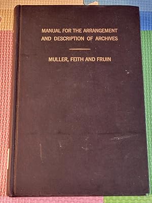 Manual for the arrangement and description of archives (Second Revised Edition)