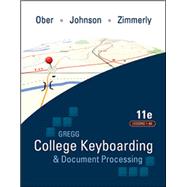 Image du vendeur pour Gregg College Keyboarding & Document Processing (Gdp11) Microsoft Word 2016 Manual Kit 1: 1-60 mis en vente par eCampus