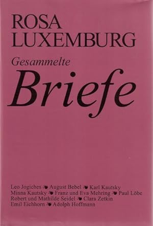 Bild des Verkufers fr Luxemburg - Gesammelte Briefe / Gesammelte Briefe, Bd. 1: 1893 bis 1902 zum Verkauf von Studibuch