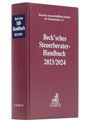 Bild des Verkufers fr Beck'sches Steuerberater-Handbuch 2023/2024 (Schriften des Deutschen wissenschaftlichen Instituts der Steuerberater e.V.) zum Verkauf von Studibuch