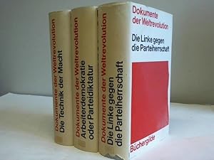 Dokumente der Weltrevolution, Band 2, 3 und 5. Drei Bände