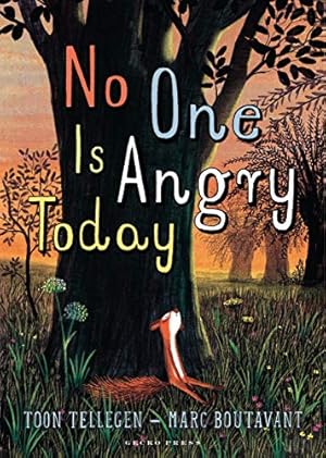 Immagine del venditore per NO ONE IS ANGRY TODAY venduto da WeBuyBooks