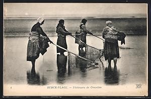 Ansichtskarte Berck-Plage, Pêcheuses de Crevettes