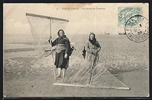 Ansichtskarte Berck-Plage, Pêcheuses de Crevettes