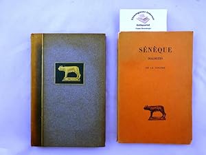 Image du vendeur pour Dialogues. Tome PREMIER : De Ira [de la Colre]. Texte tabli et traduit par A. Bourgery. BEILIEGT: Snque: Dialogues. Tome SECOND. De la vie heureuse, de la brievet de la vie. Texte tabli et traduit par A. Bourgery. Paris. Socit d'dition Les Belles-Lettres. 1923. Original-Halblederband. 10,38,78 Seiten. mis en vente par Chiemgauer Internet Antiquariat GbR