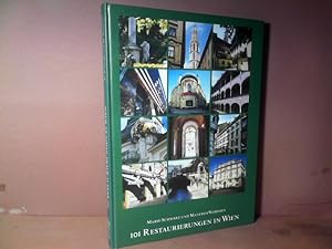 Image du vendeur pour 101 Restaurierungen in Wien. Arbeiten des Wiener Altstadterhaltungsfonds 1990-1999. mis en vente par Antiquariat Deinbacher