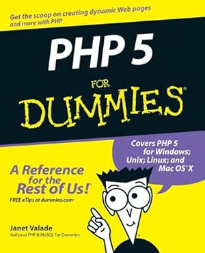 Imagen del vendedor de PHP 5 for Dummies a la venta por Wegmann1855