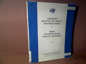 Main international traffic arteries No.3: Europe. - Grandes Routes de Traffic International.