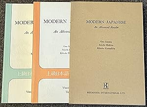 Modern Japanese, an Advanced Reader: (Two Volumes) Volume I: Text & Volume II: Vocabulary and Notes