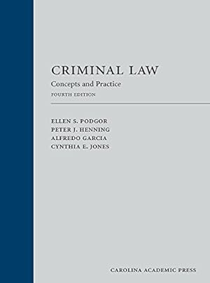 Image du vendeur pour Criminal Law: Concepts and Practice [Hardcover ] mis en vente par booksXpress