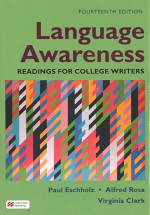 Image du vendeur pour Language Awareness : Readings for College Writers mis en vente par GreatBookPrices