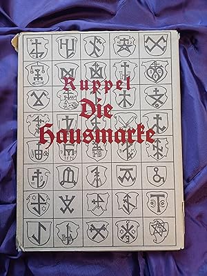 Seller image for Die Hausmarke. Das Symbol der germanischen Sippe for sale by Verlag Heyn