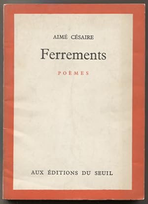 Image du vendeur pour Ferrements. Pomes. mis en vente par Antiquariat Neue Kritik