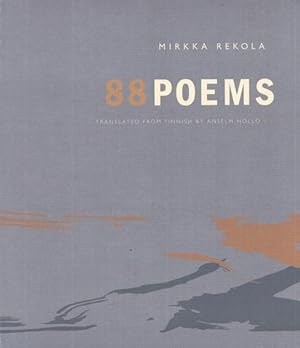 Seller image for 88 poems for sale by Moraine Books