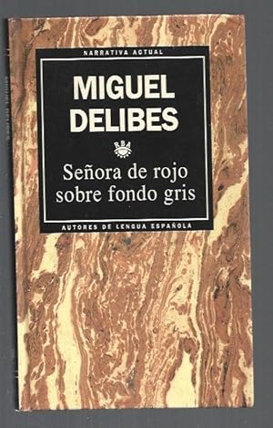 Imagen del vendedor de SEORA DE ROJO SOBRE FONDO GRIS a la venta por Desvn del Libro / Desvan del Libro, SL