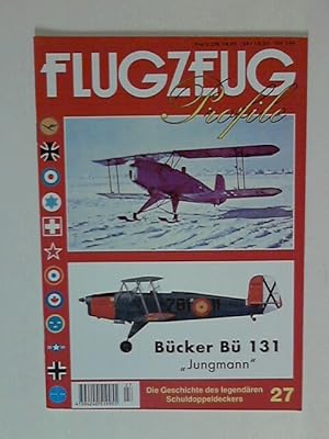 Imagen del vendedor de FLUGZEUG Profile Nr. 27 Bcker B 131 Jungmann a la venta por ANTIQUARIAT FRDEBUCH Inh.Michael Simon