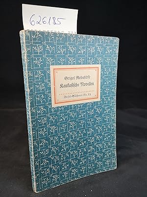 Imagen del vendedor de Kaukasische Novellen. Insel-Bcherei Nr. 83/2. 21. - 30. Tausend. a la venta por ANTIQUARIAT Franke BRUDDENBOOKS