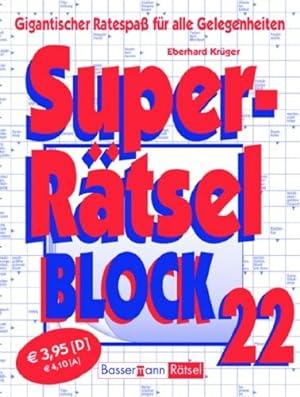 Seller image for Superrtselblock 22: Gigantischer Ratespa fr alle Gelegenheiten for sale by Modernes Antiquariat an der Kyll