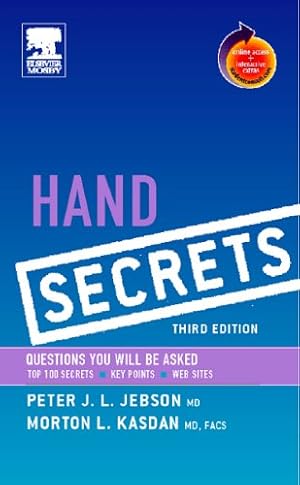 Seller image for Hand Secrets by Peter Jebson, Morton Kasdan [Paperback ] for sale by booksXpress