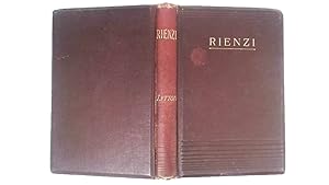 Imagen del vendedor de Rienzi.The Last of the Roman Tribunes. a la venta por Goldstone Rare Books