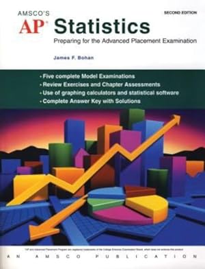 Immagine del venditore per AP Statistics: Preparing for the Advanced Placement Examination by James F. Bohan [Paperback ] venduto da booksXpress