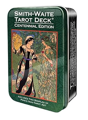 Seller image for Smith-Waite Centennial Tarot Deck in a Tin by Arthur Edward Waite, Pamela Colman Smith [Paperback ] for sale by booksXpress