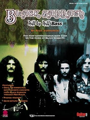 Seller image for Black Sabbath - Riff by Riff Bass by Zurkowski, Rich, Black Sabbath [Paperback ] for sale by booksXpress