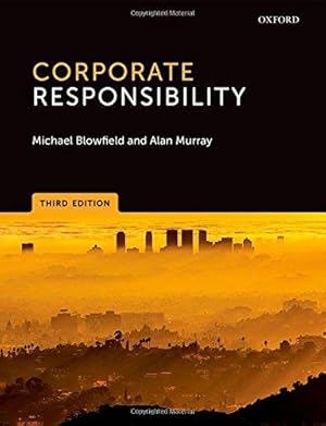 Seller image for Corporate Responsibility for sale by WeBuyBooks