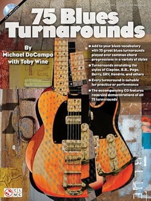 Seller image for 75 Blues Turnarounds by Wine, Toby, DoCampo, Michael [Paperback ] for sale by booksXpress