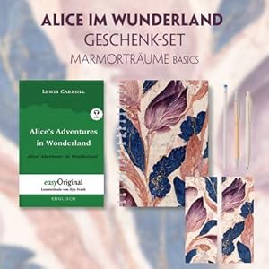 Immagine del venditore per Alice im Wunderland Geschenkset (Hardcover + Audio-Online) + Marmortrume Basics, m. 1 Beilage, m. 1 Buch : Alice's Adventures in Wonderland / Alice im Wunderland (Hardcover + Audio-Online) - Lesemethode von Ilya Frank - Zweisprachige Ausgabe Englisch-Deutsch venduto da AHA-BUCH GmbH