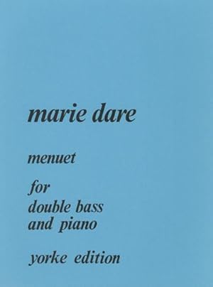Bild des Verkufers fr Menuetfor double bass and piano zum Verkauf von Smartbuy