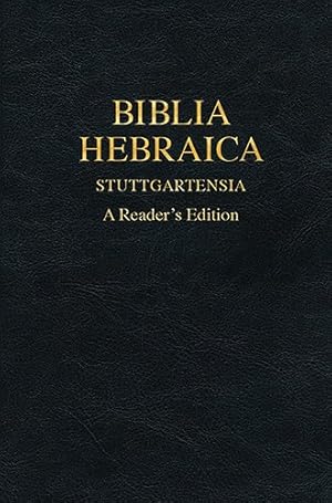 Seller image for Biblia Hebraica Stuttgartensia: A Reader's Edition (Hebrew Edition) by Donald R. Vance, George Athas, Yael Avrahami [Leather Bound ] for sale by booksXpress