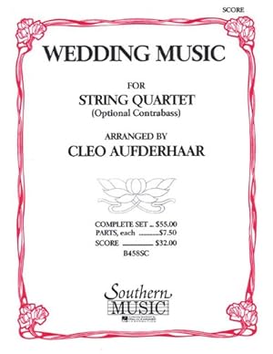 Image du vendeur pour Wedding Music: Conductor Score by Aufderhaar, Cleo [Paperback ] mis en vente par booksXpress