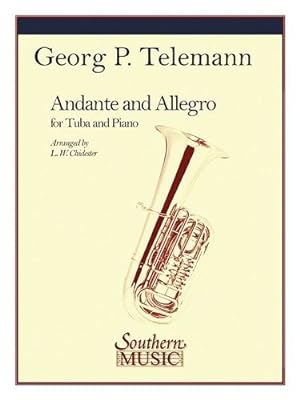 Immagine del venditore per Andante and Allegro: Tuba by Chidester, L.W. [Paperback ] venduto da booksXpress