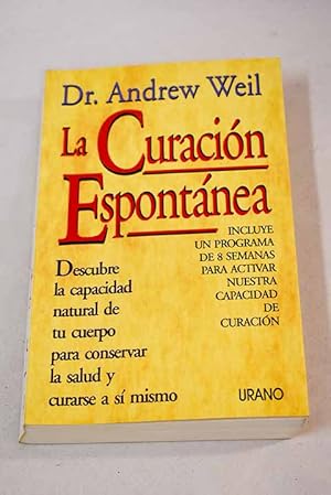 Seller image for La curacin espontnea for sale by Alcan Libros