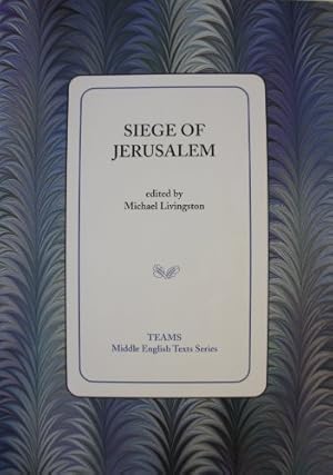 Immagine del venditore per Siege of Jerusalem (Middle English Texts) by Livingston, Michael [Paperback ] venduto da booksXpress