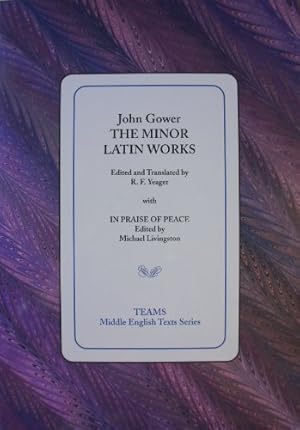 Immagine del venditore per The Minor Latin Works: with In Praise of Peace (Middle English Texts) by Gower, John [Paperback ] venduto da booksXpress