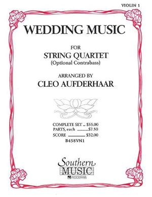 Image du vendeur pour Wedding Music: Violin 1 Part by Aufderhaar, Cleo [Paperback ] mis en vente par booksXpress