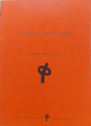 Seller image for Penltimos poemas ltimos for sale by Librera Reencuentro