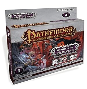 Bild des Verkufers fr Pathfinder Adventure Card Game: Wrath of the Righteous Adventure Deck 3 - Demons Heresy by Selinker, Mike [Game ] zum Verkauf von booksXpress